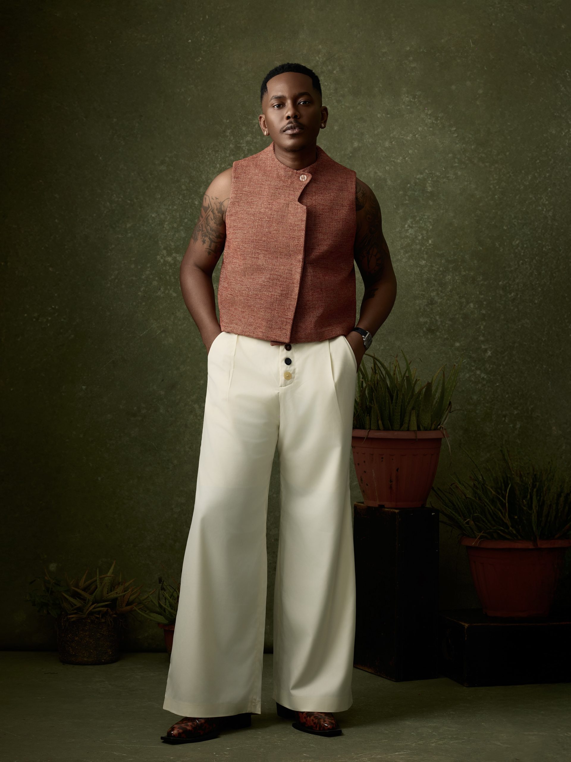 Timini Egbuson photographed by Ibor Edosa Victor (@edos_artistry), styled and designed by Ibor Nathaniel Osarenoma (@princenat_eero)
