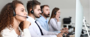 Operators at a medical response centre