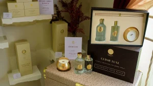 Isibhaho’me has a vast range of luxury home fragrances, and they were all on display at the launch.