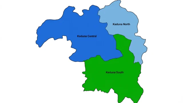 Kaduna map