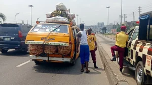 LASTMA impounds overloaded commercial bus