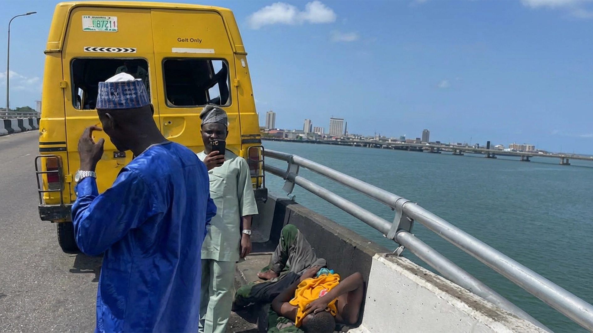 LASTMA photo on Third Mainland Bridge accident