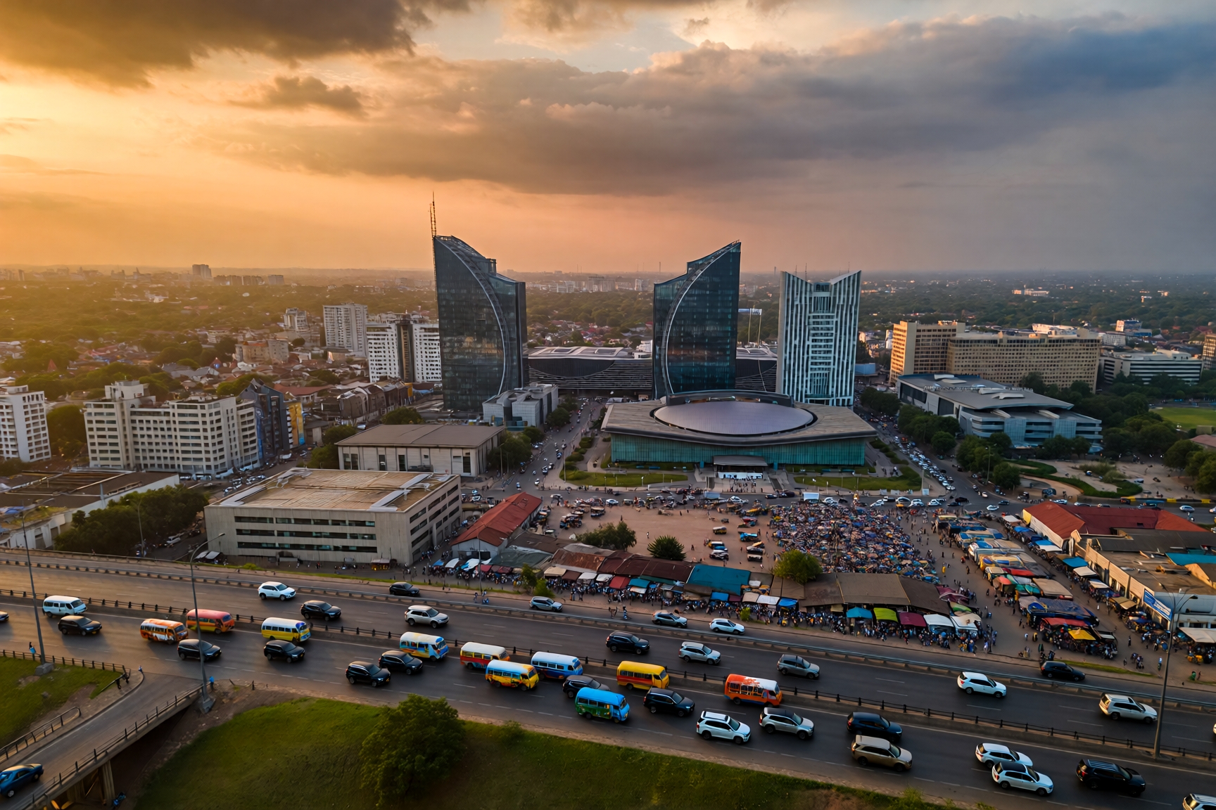 Landscape shot of Nigeria