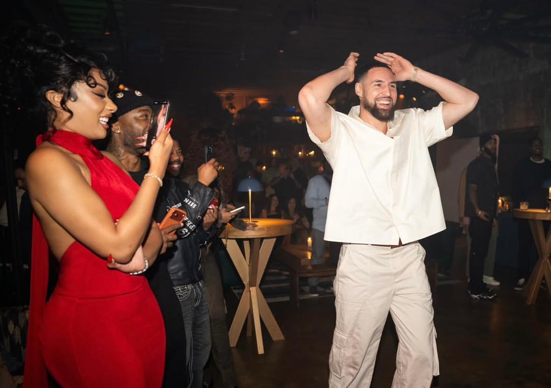Megan Thee Stallion and Khlay Thompson