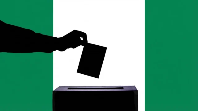 National flag, elections, ballot box