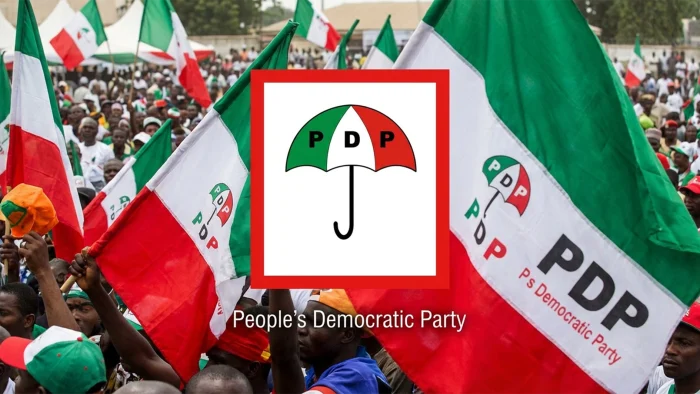 People’s Democratic Party (PDP) Flag