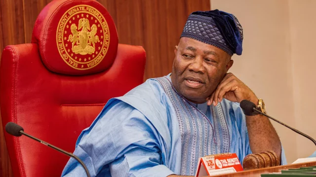 President of the Senate, Senator Godswill Akpabio