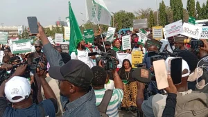 Protesters storm National Assembly