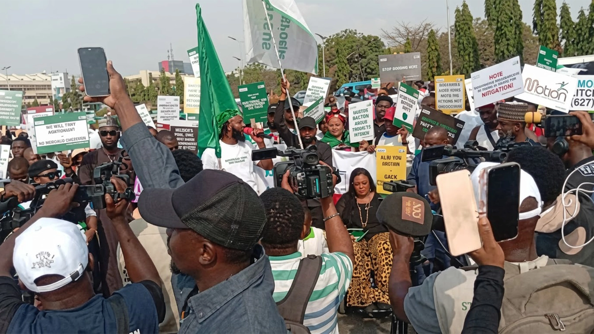 Protesters storm National Assembly