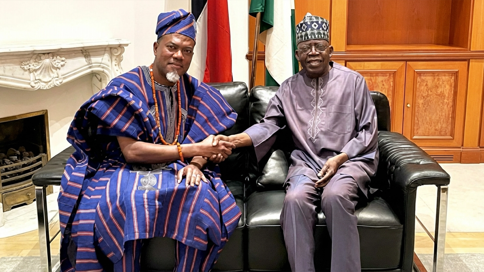 Reno Omkri and President Tinubu