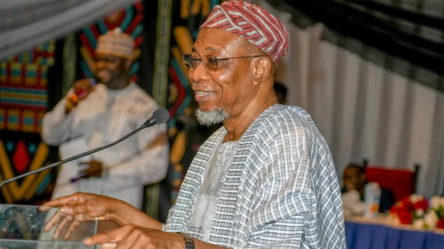 Former Interior Minister, Rauf Aregbesola