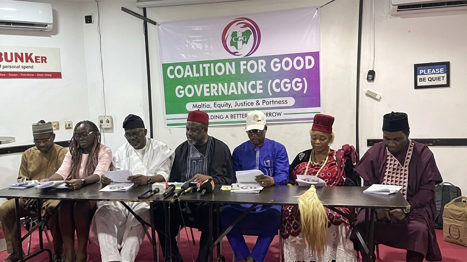The Coalition for Good Governance (CGG)
