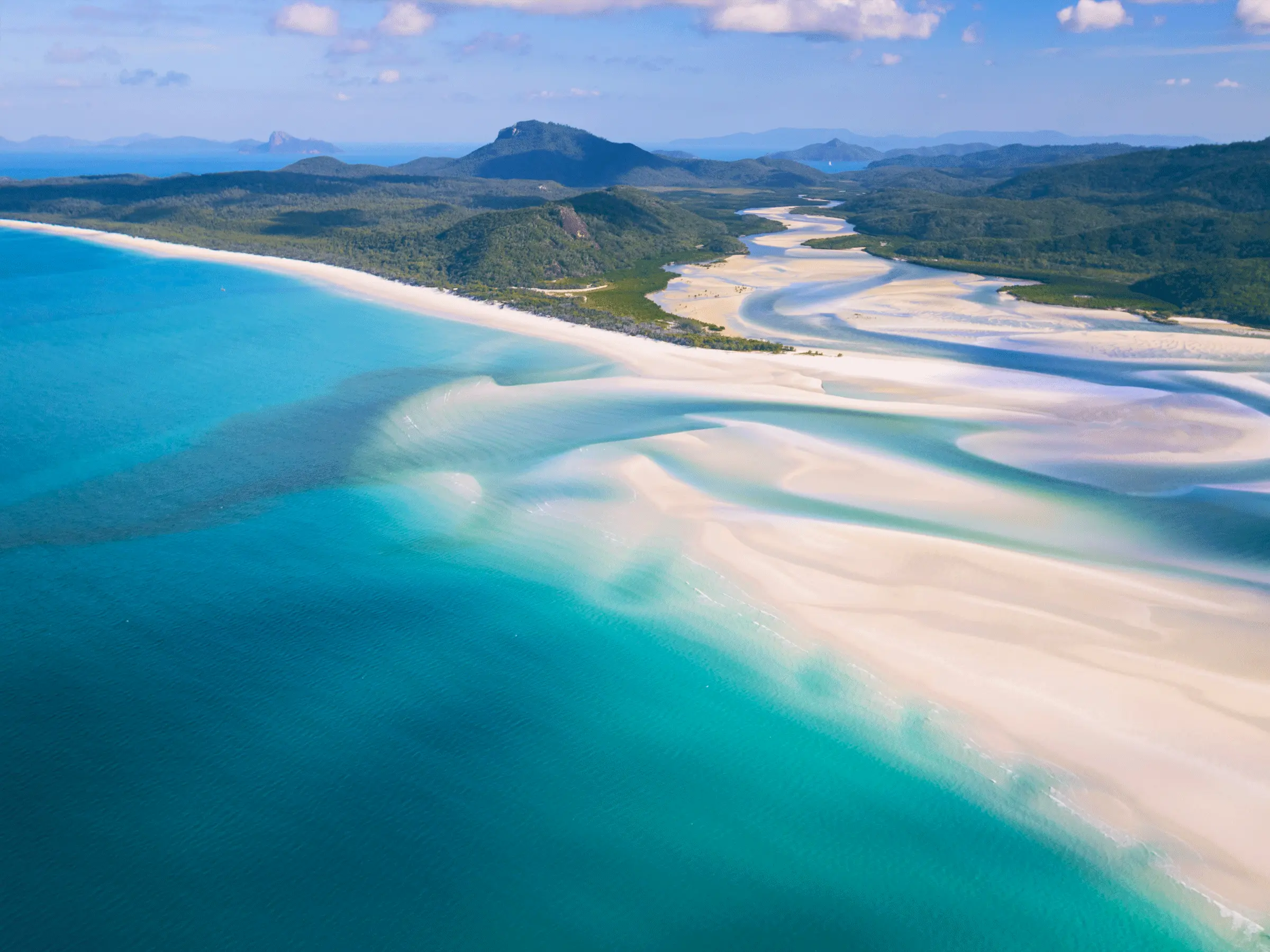 Whitehaven beach, Australia. Photo Credit: 50 world's beacheswebp