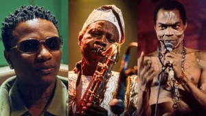 Wizkid, Orlando Julius and Fela Kuti