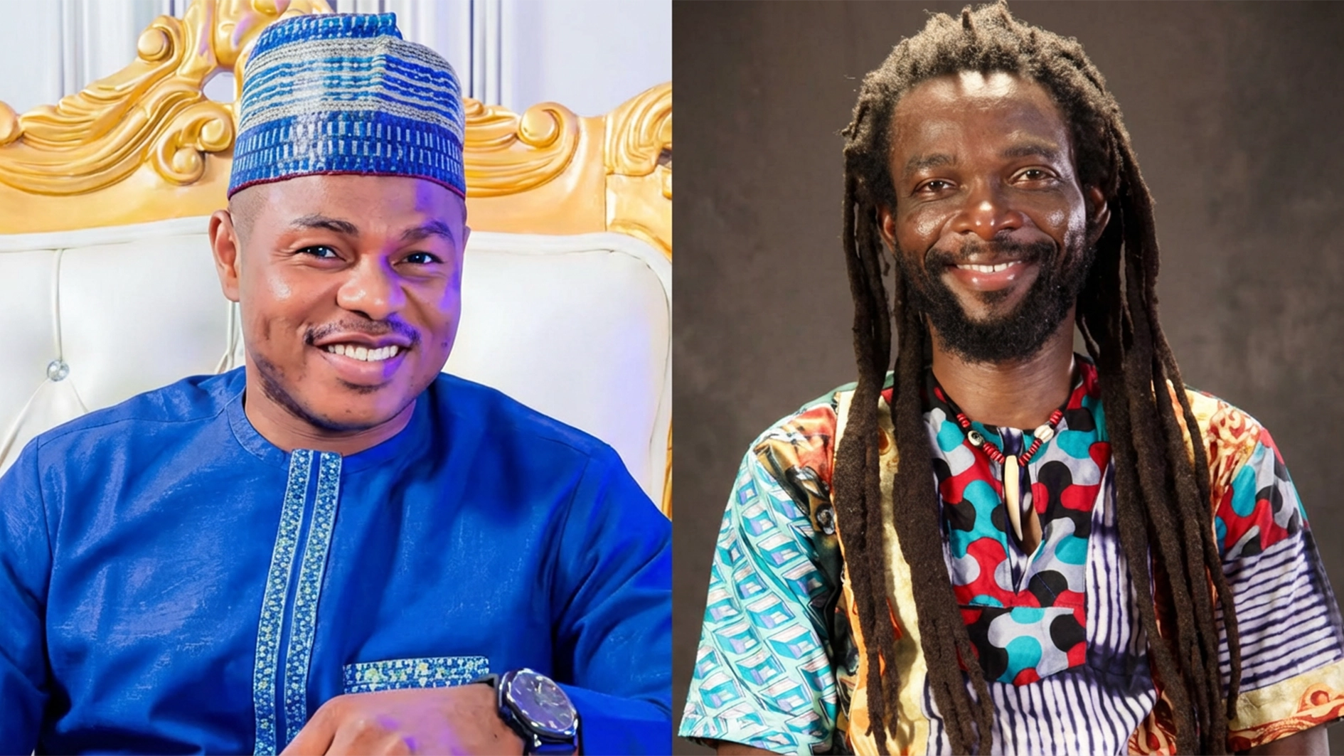 Yinka Ayefele and Beautiful Nubia