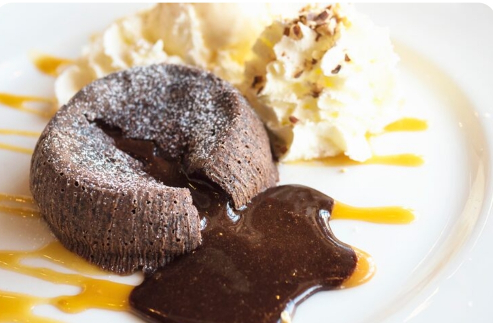 Chocolate lava cake 