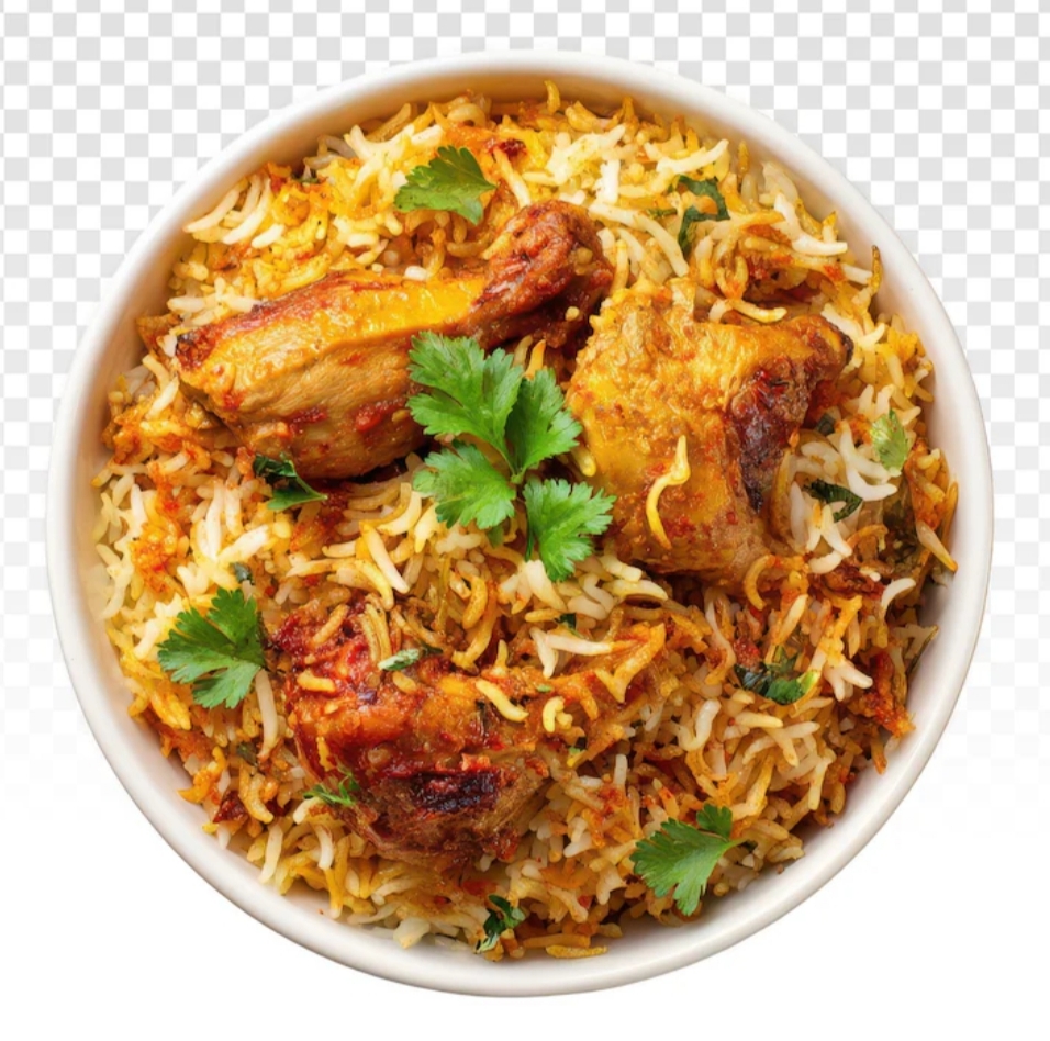 Jollof rice with grilled chicken 