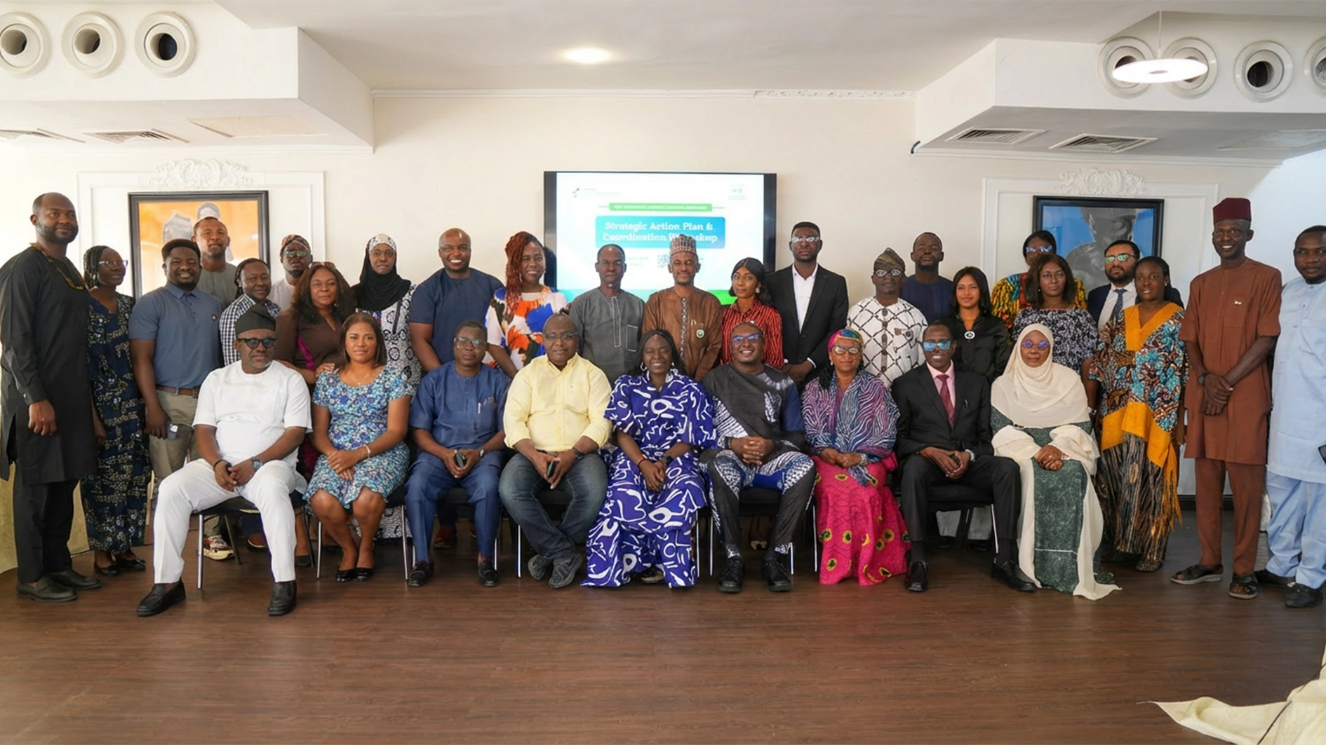 Members of the Nigeria Climate Justice Alliance (NCJA) during their two-day Strategic Action Plan Review and Coordination Workshop held in Abuja.