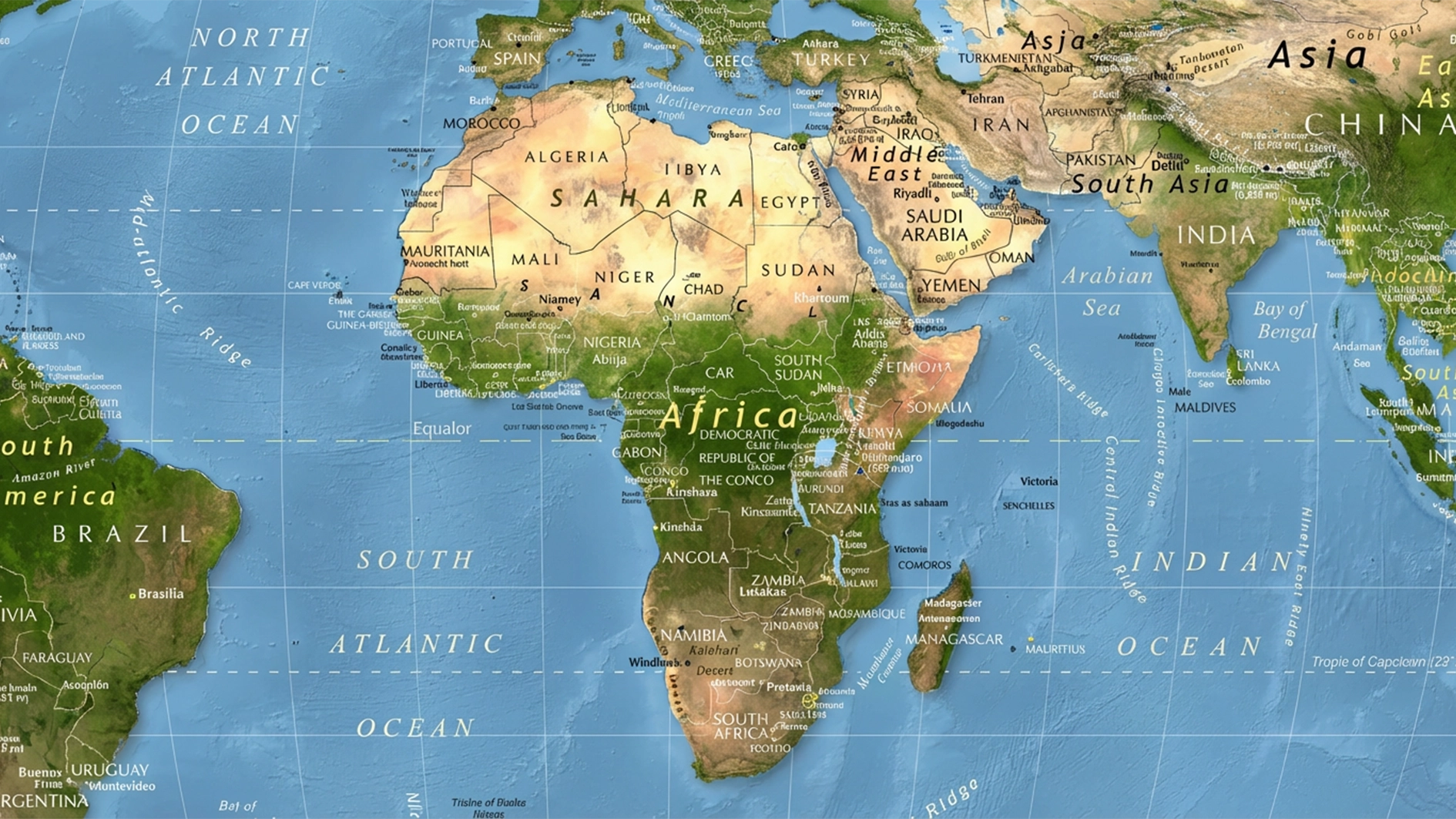 Africa map