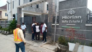 One of the sealed estates