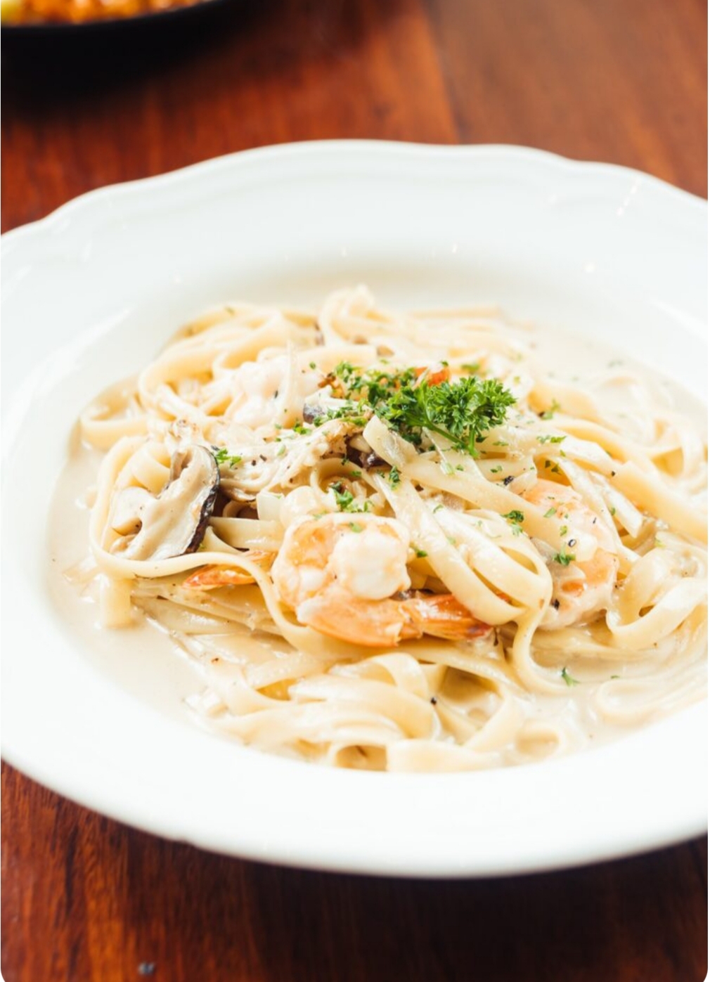 Shrimp Alfredo Pasta