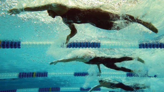 swimming