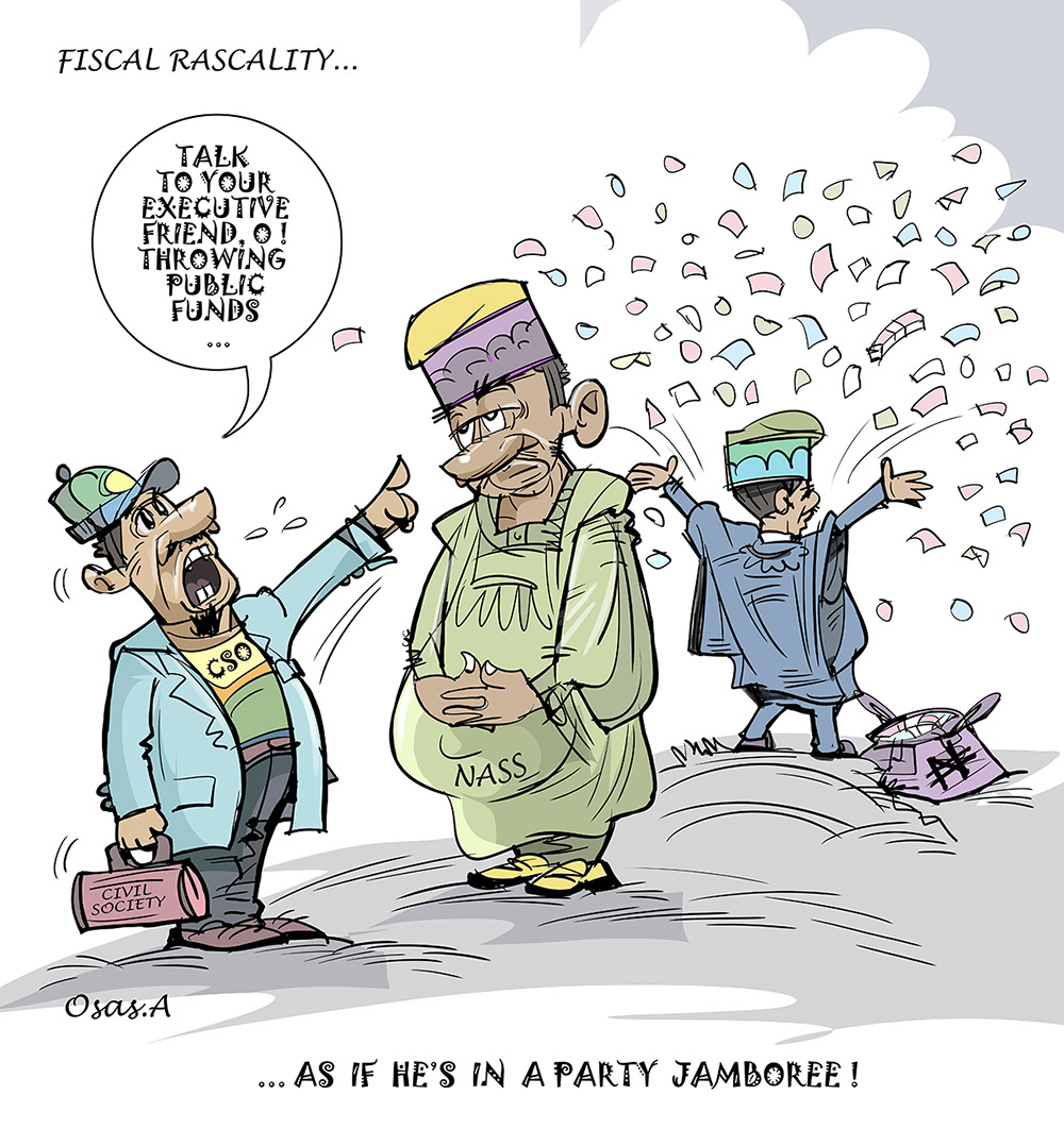 Nigerian Cartoonist Satirizes Political and Social Issues in Latest Work
