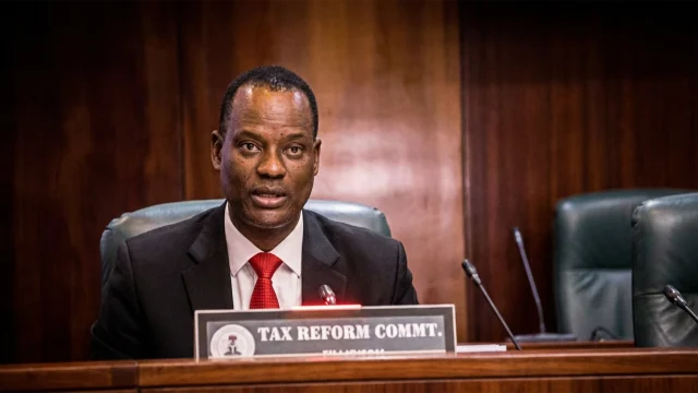 Chairman of the Presidential Committee on Fiscal Policy and Tax Reforms, Taiwo Oyedele