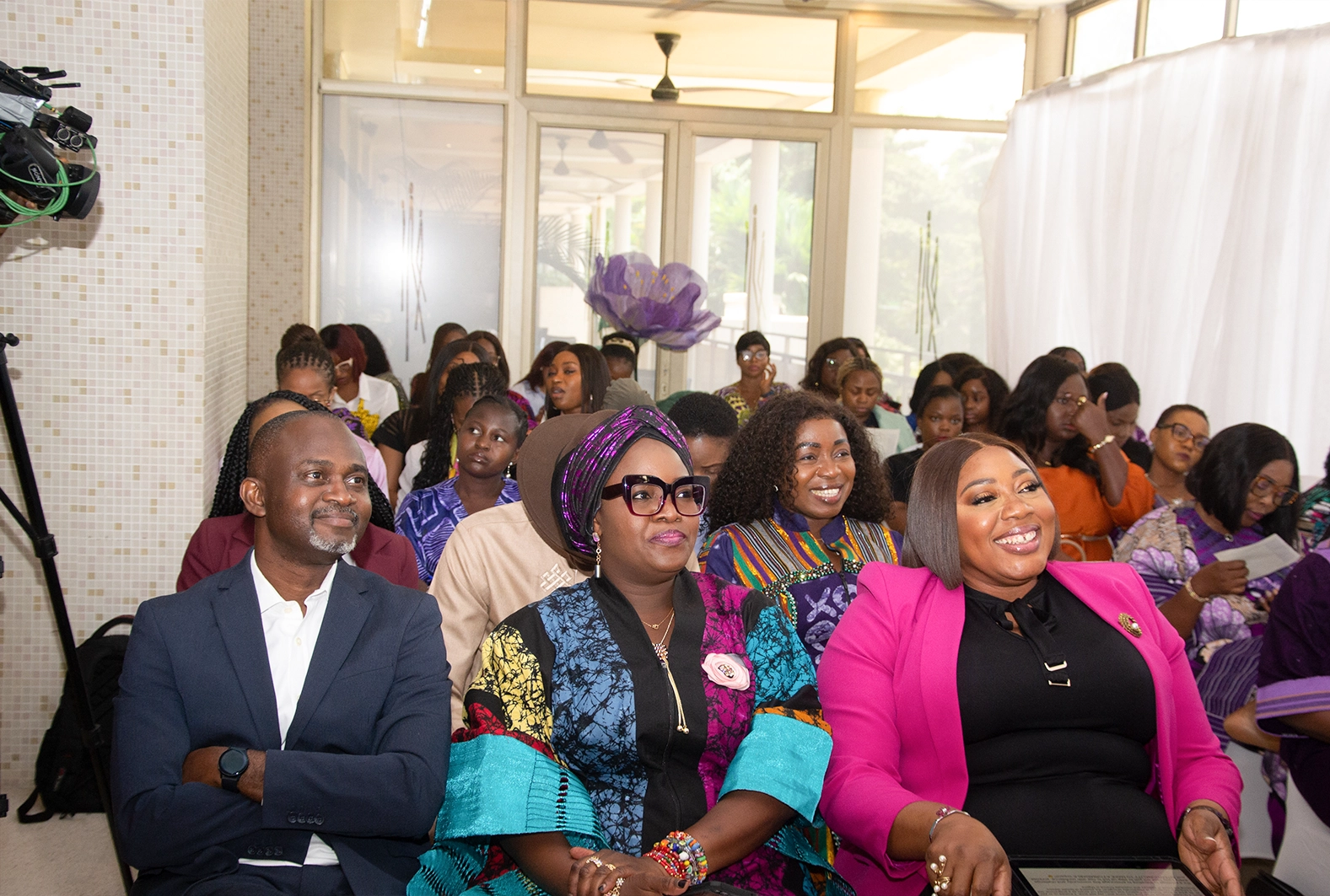 President and Chairman of the Association of Corporate Treasurers of Nigeria, Adeyinka Ogunnubi, the Chairperson of Women in Treasury, Lola Oshinowo, and the Chief Executive of BMG Seven Limited Binta Max-Gbinije