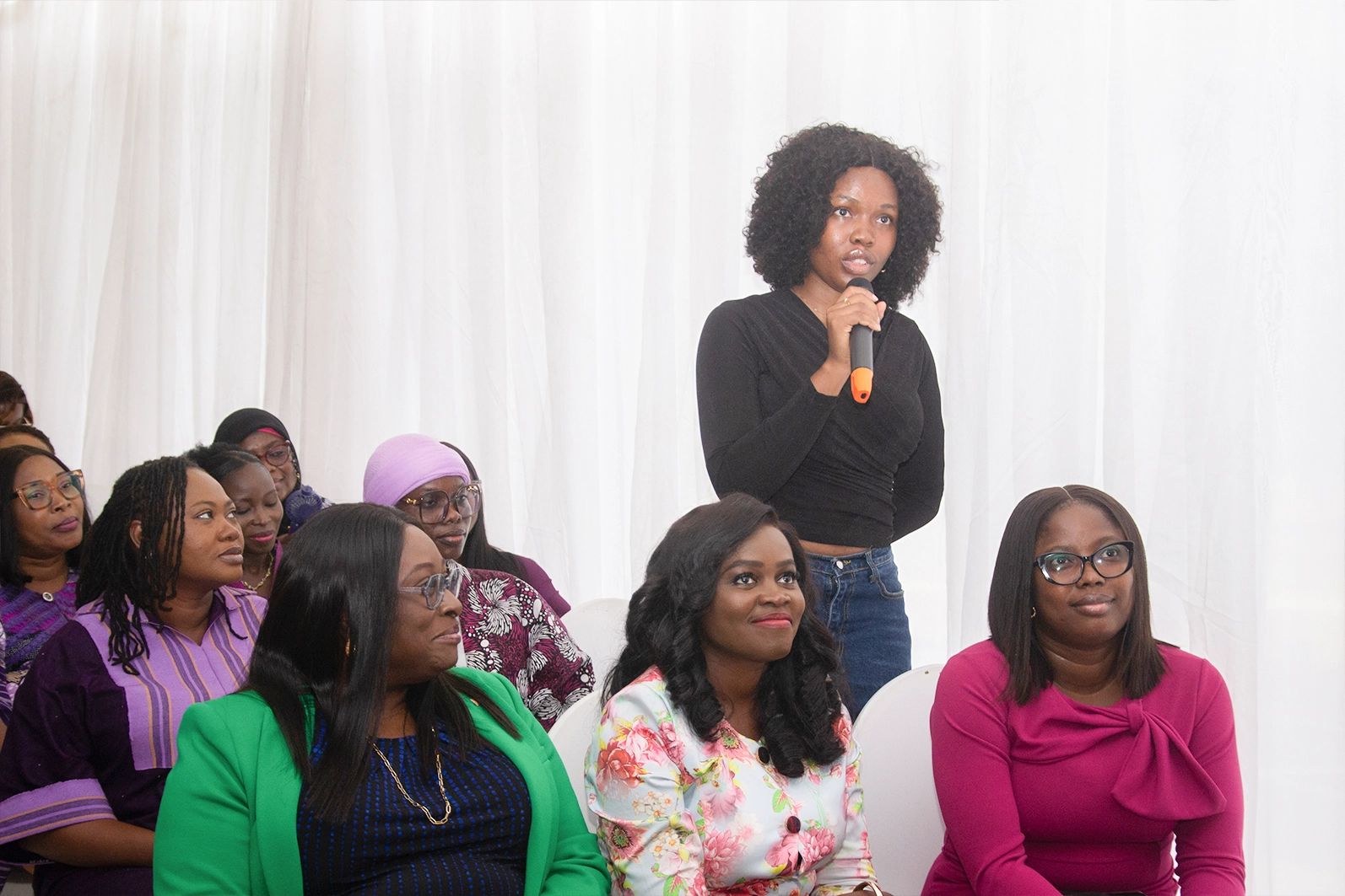 Interactive Q&A session at the WIT launch
