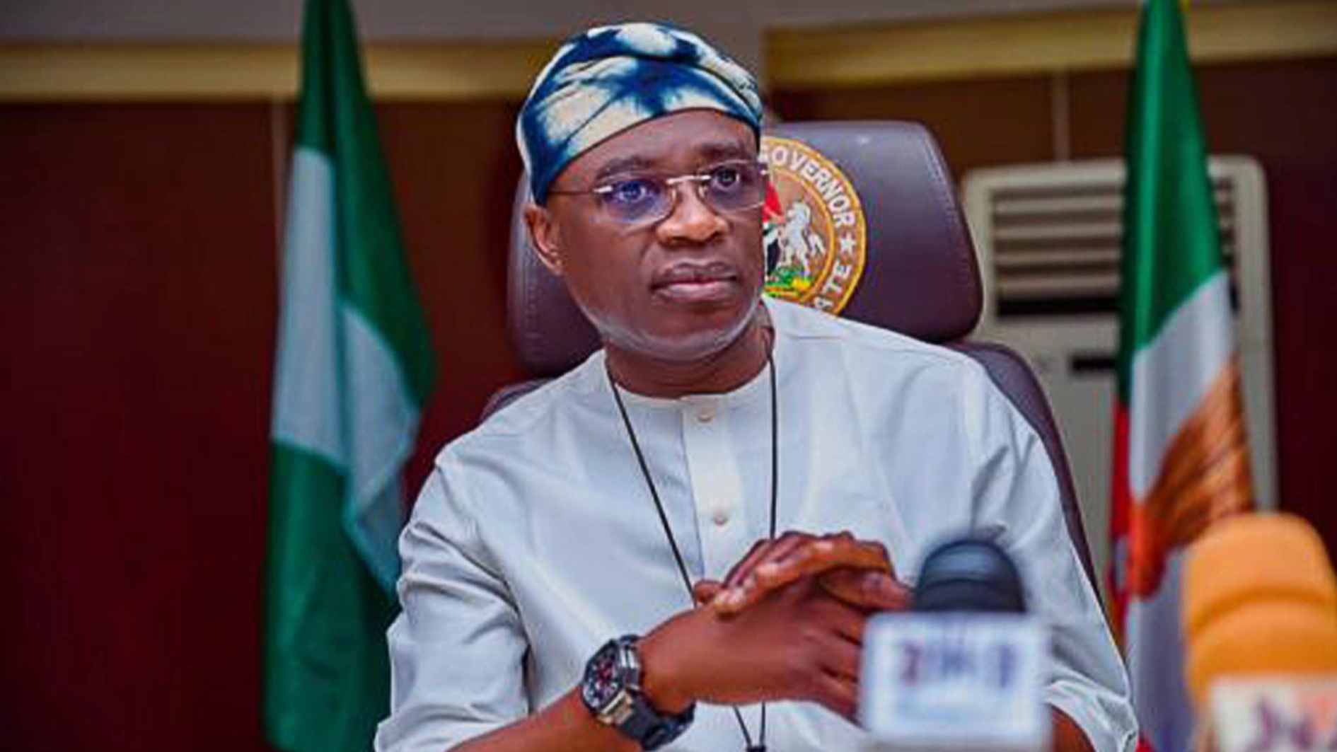 Governor Hyacinth Alia