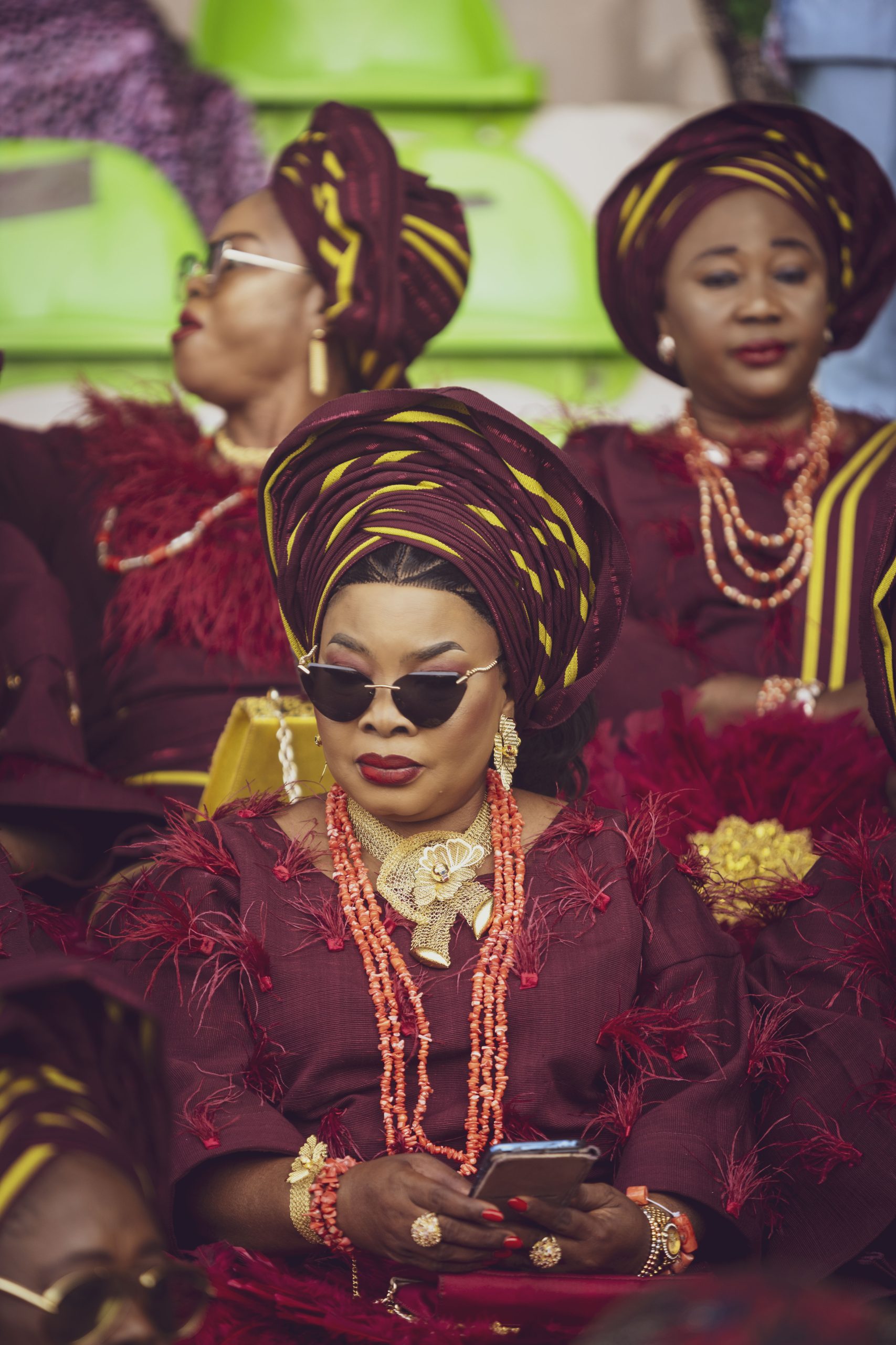 Scene from the grand finale of the Lisabi Festival. Photo: Visual artist and storyteller Bolaji Oladeinde