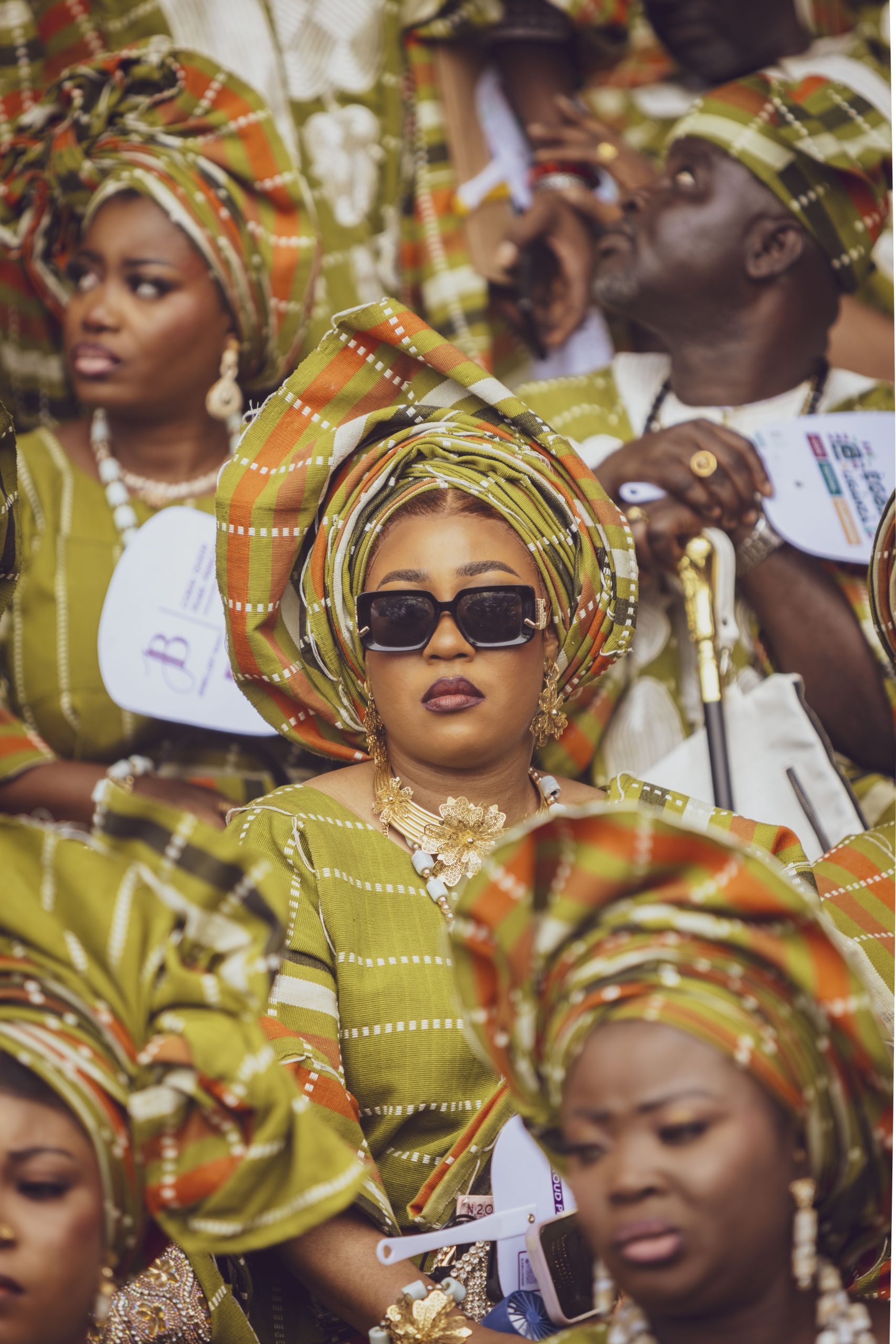 Scene from the grand finale of the Lisabi Festival. Photo: Visual artist and storyteller Bolaji Oladeinde
