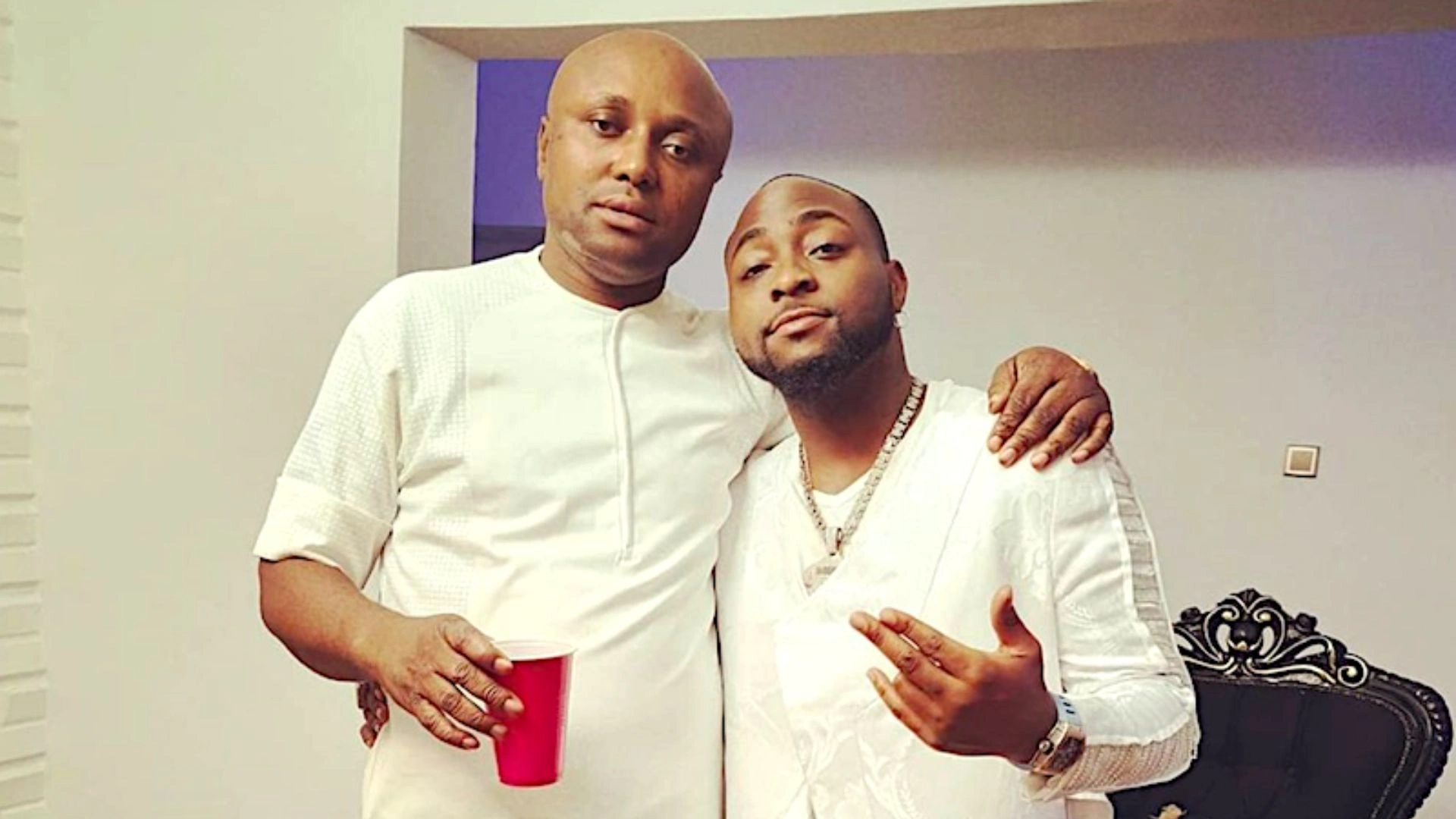 Israel Afeare, popularly known as Israel DMW, and Davido.