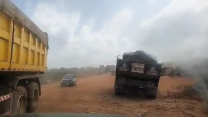 Bad road leading to Imala community in Abeokuta North Local Council of Ogun State