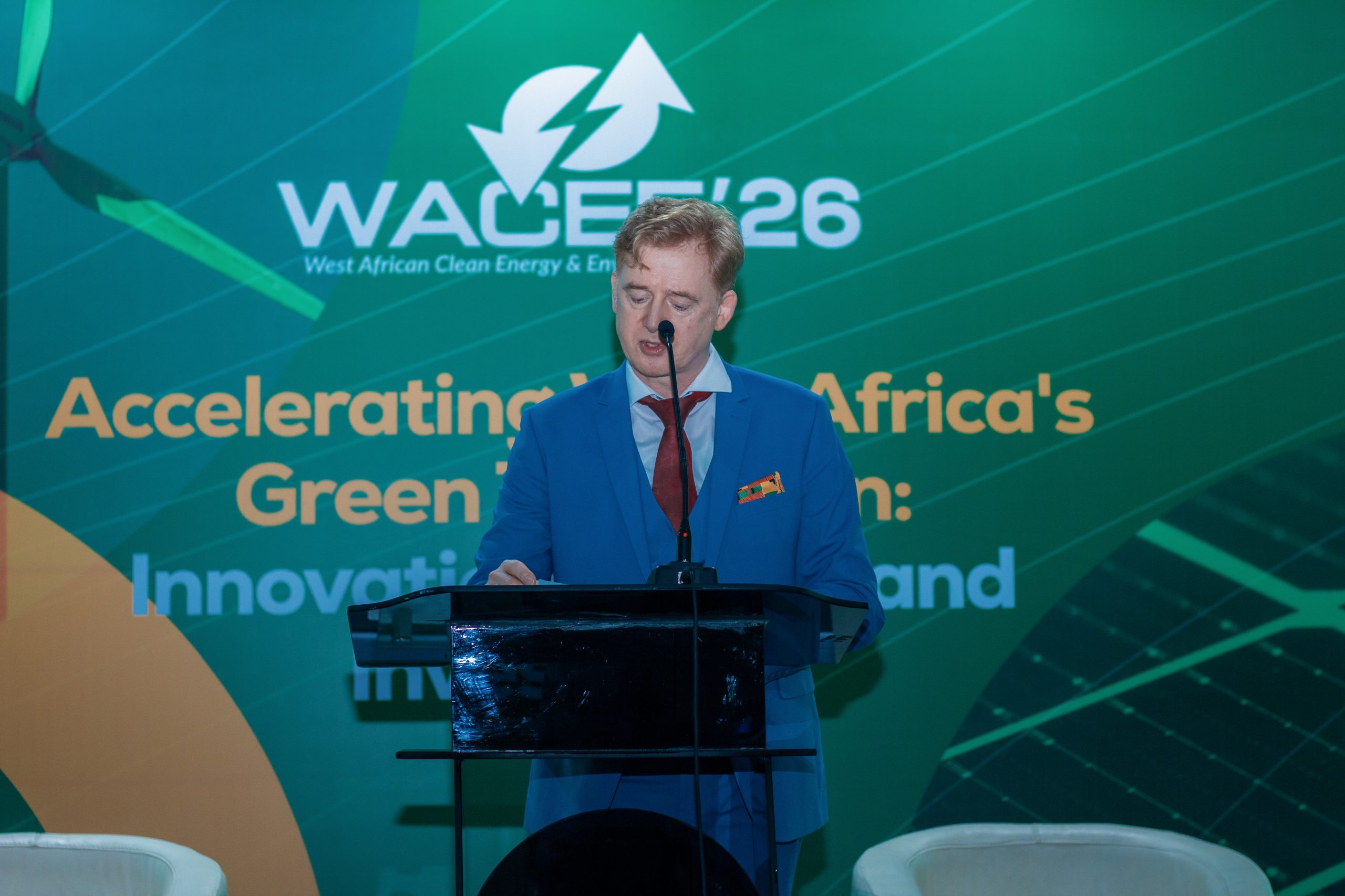 Ulf Brackmann speaking WACEE'26