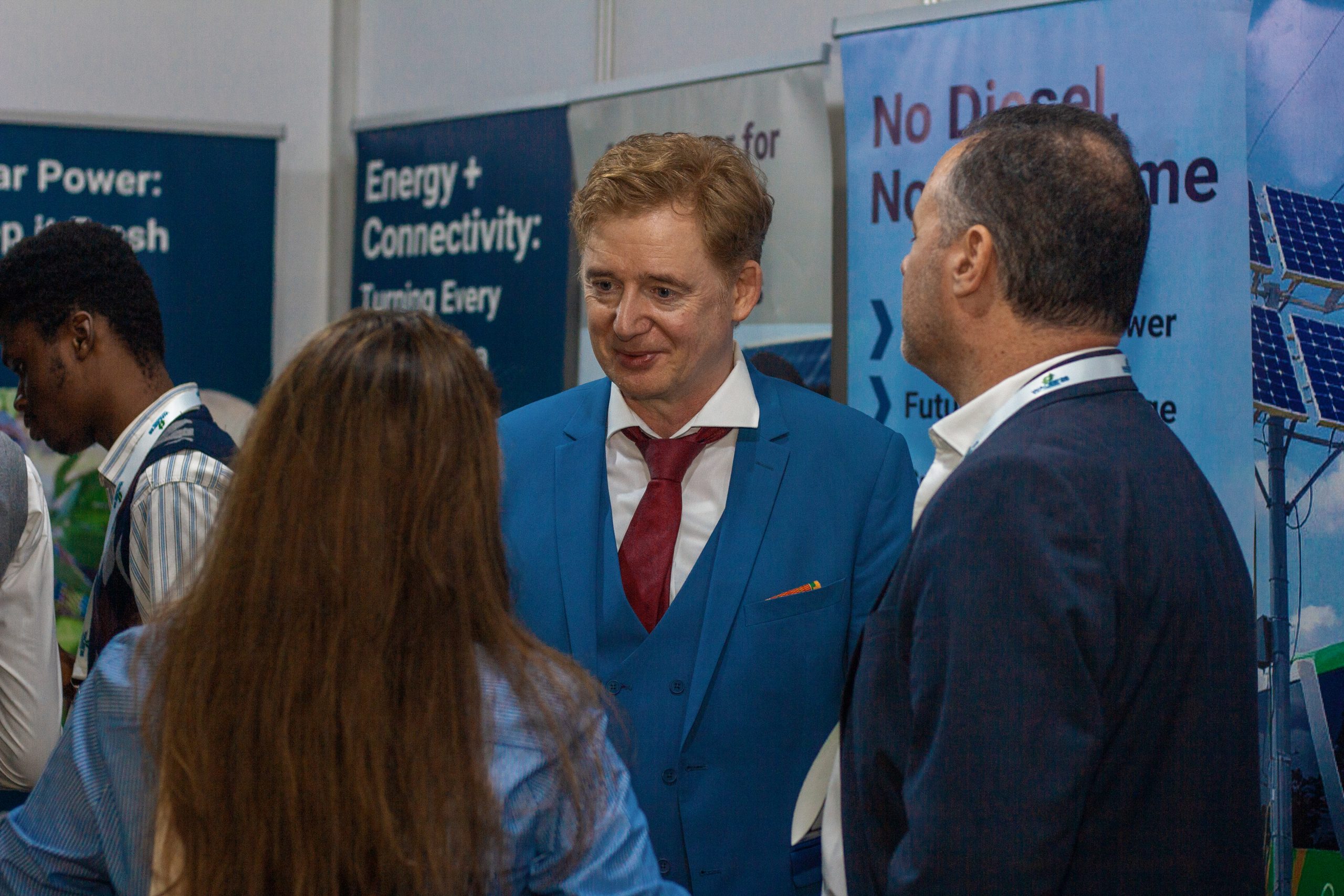 Ulf Brackman interacting with guests at WACEE'26