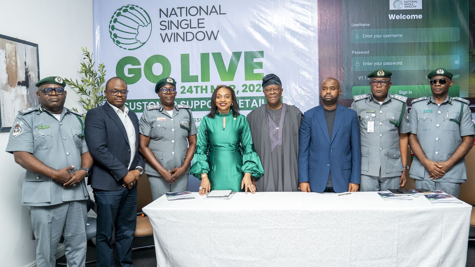 media launch of the NSW, a game-changing platform aimed at overhauling trade facilitation architecture, in Apapa, Lagos, yesterday.