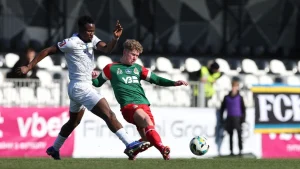 Peter Itodo in action.