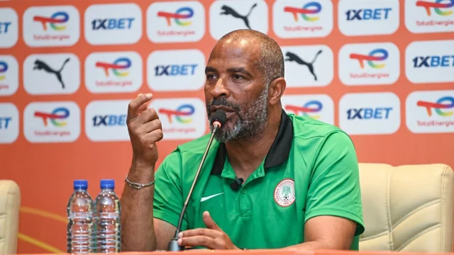 Super Eagles coach, Eric Chelle