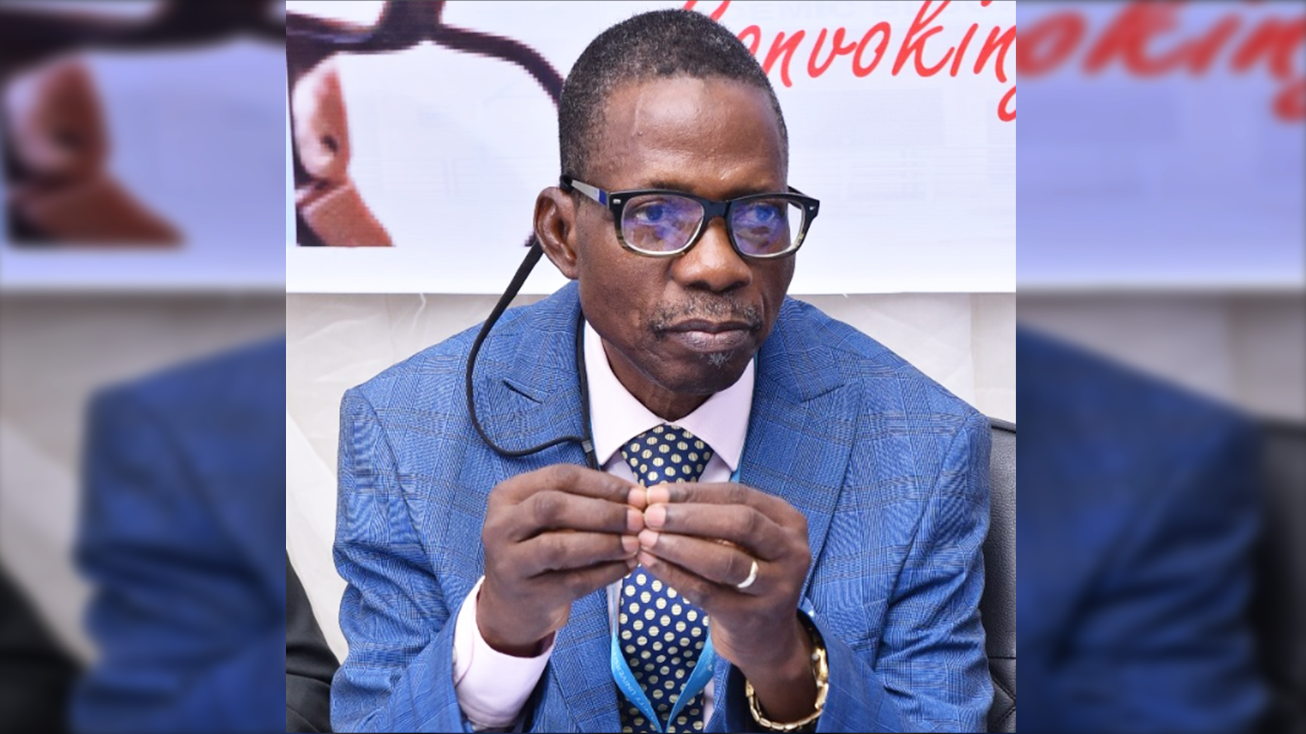 The Vice Chancellor of Trinity University, Yaba, Prof. Clement Kolawole