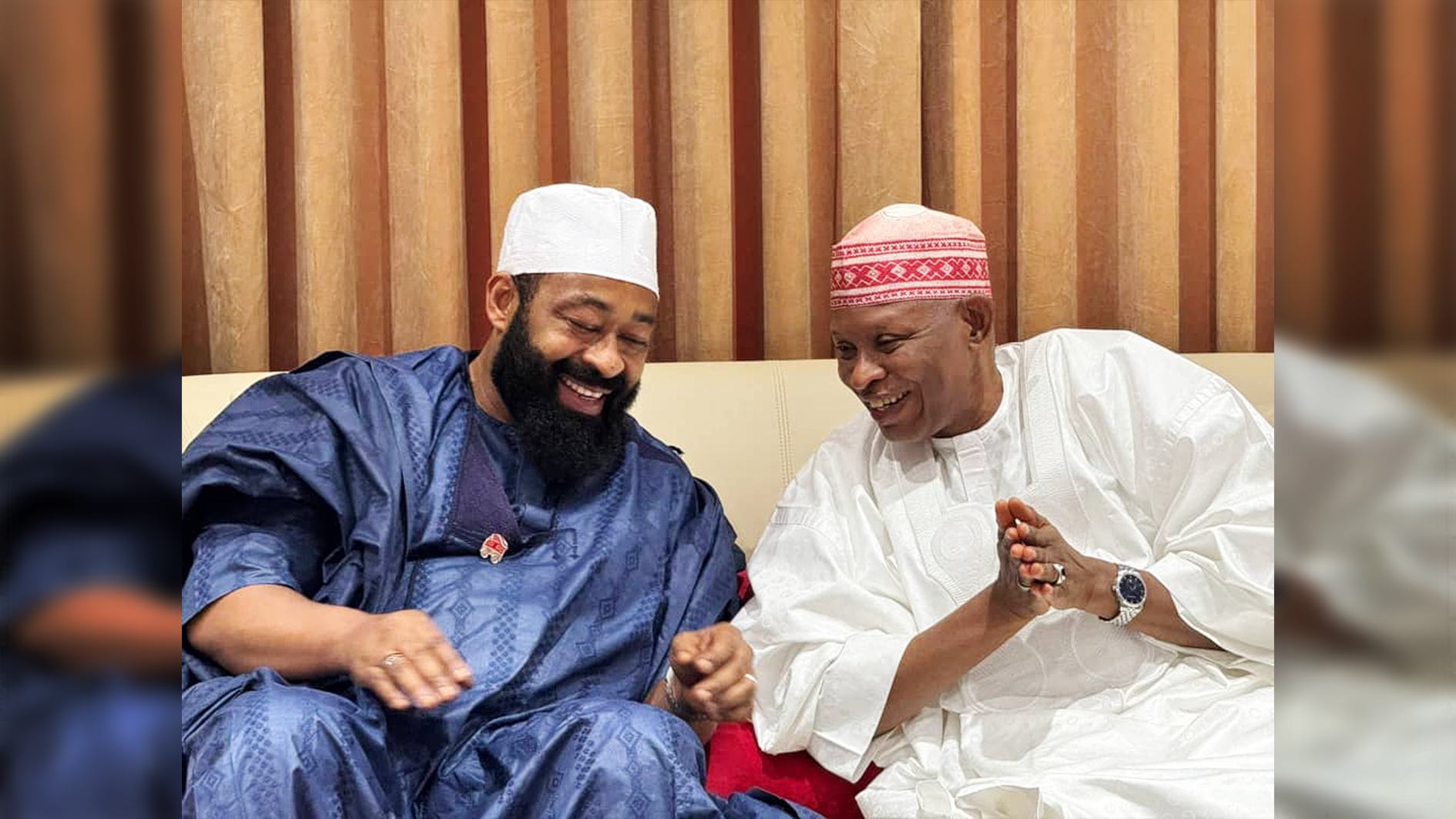 Governor Yusuf receives his  counterpart from Niger state Unaru Bago on courtesy at Government house, Kano