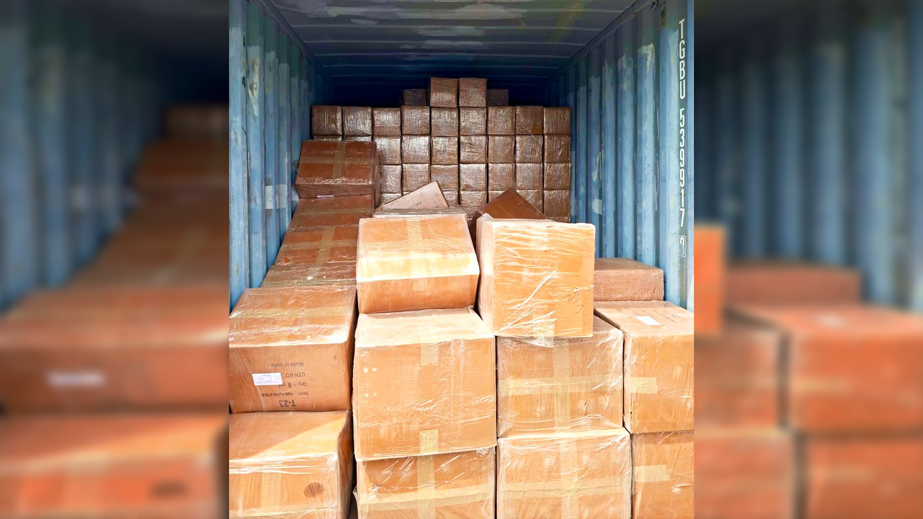 Illicit drugs concealed in containers at Apapa port