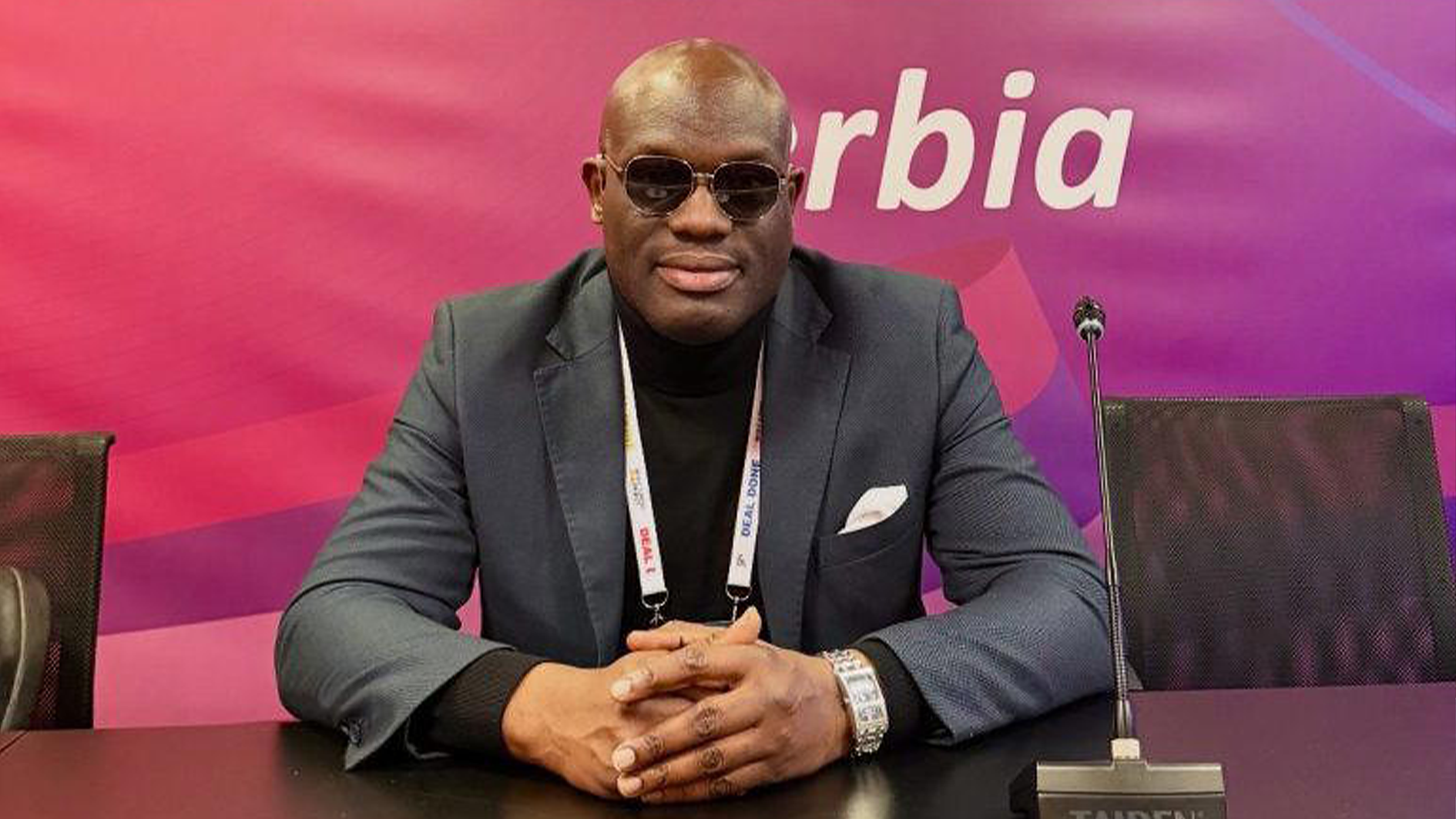 Delta Sports Commission chairman Onos Oborevwori invites FIFA agent Drew Uyi to inspect New Warri Stadium ahead of opening, targeting global standards.