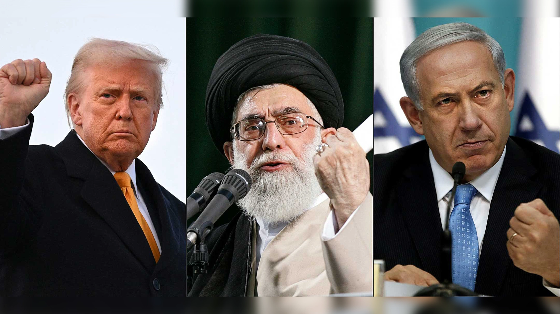 US,Isreal and Iran Leaders