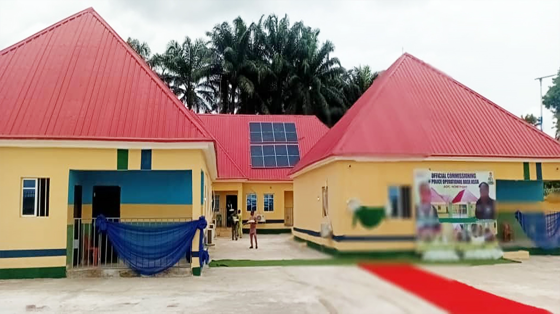 newly built Police Operational base