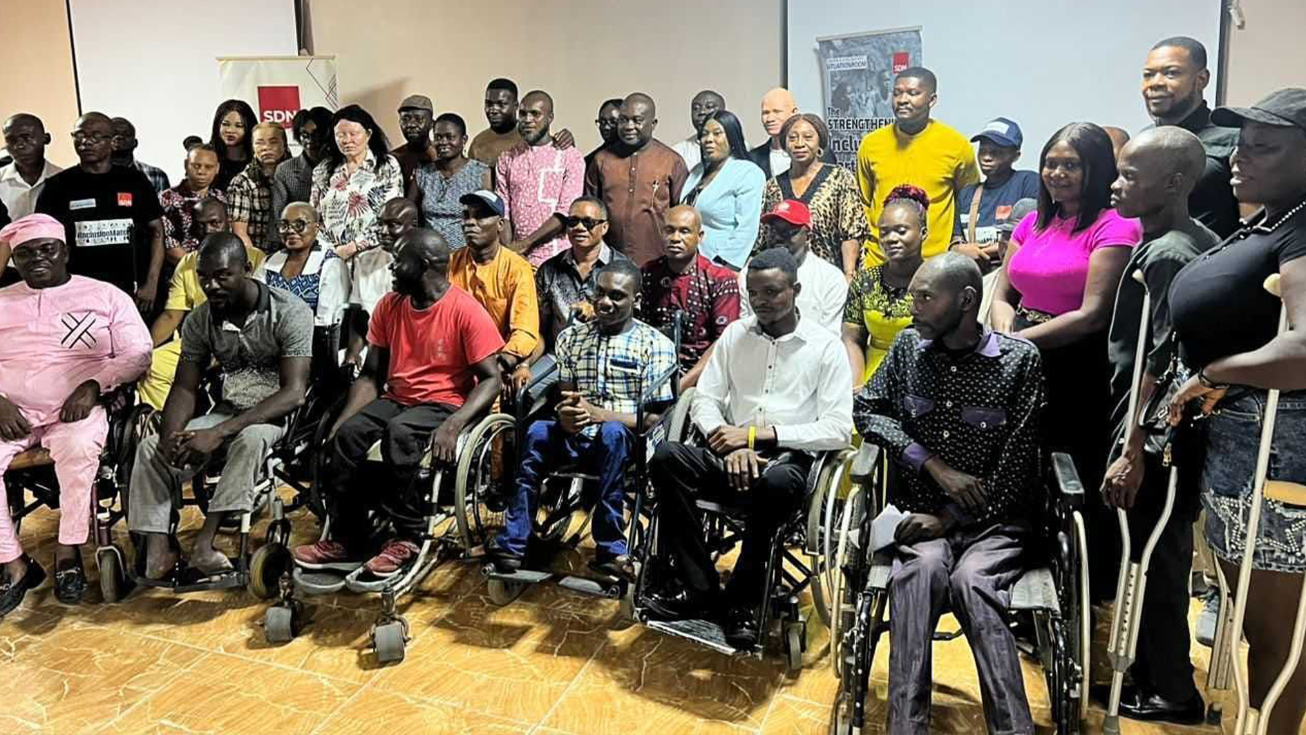 Participants at the Multi-Stakeholder meeting on inclusion of PWDs held in Port Harcourt