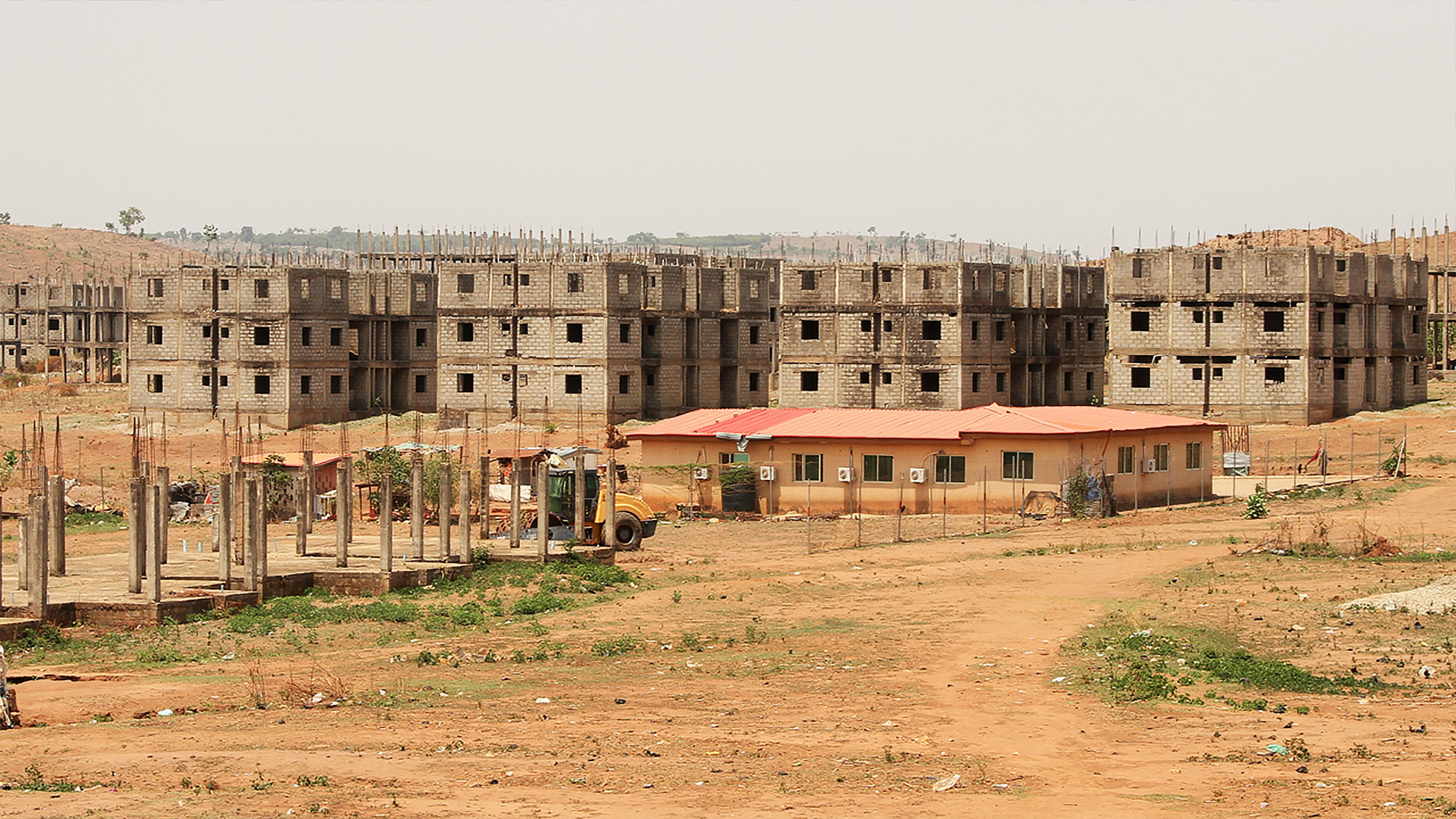 Abandoned Federal Government’s housing projects for civil servants in the Federal Capital Territory, Abuja. PHOTO: PHILIP OJISUA