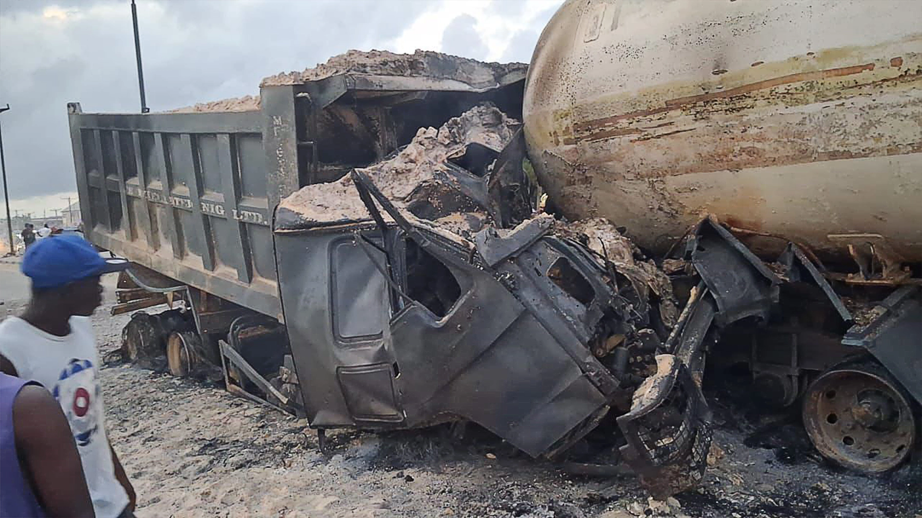 Lekki-Epe Accident: Two dead, multiple properties destroyed in fiery collision