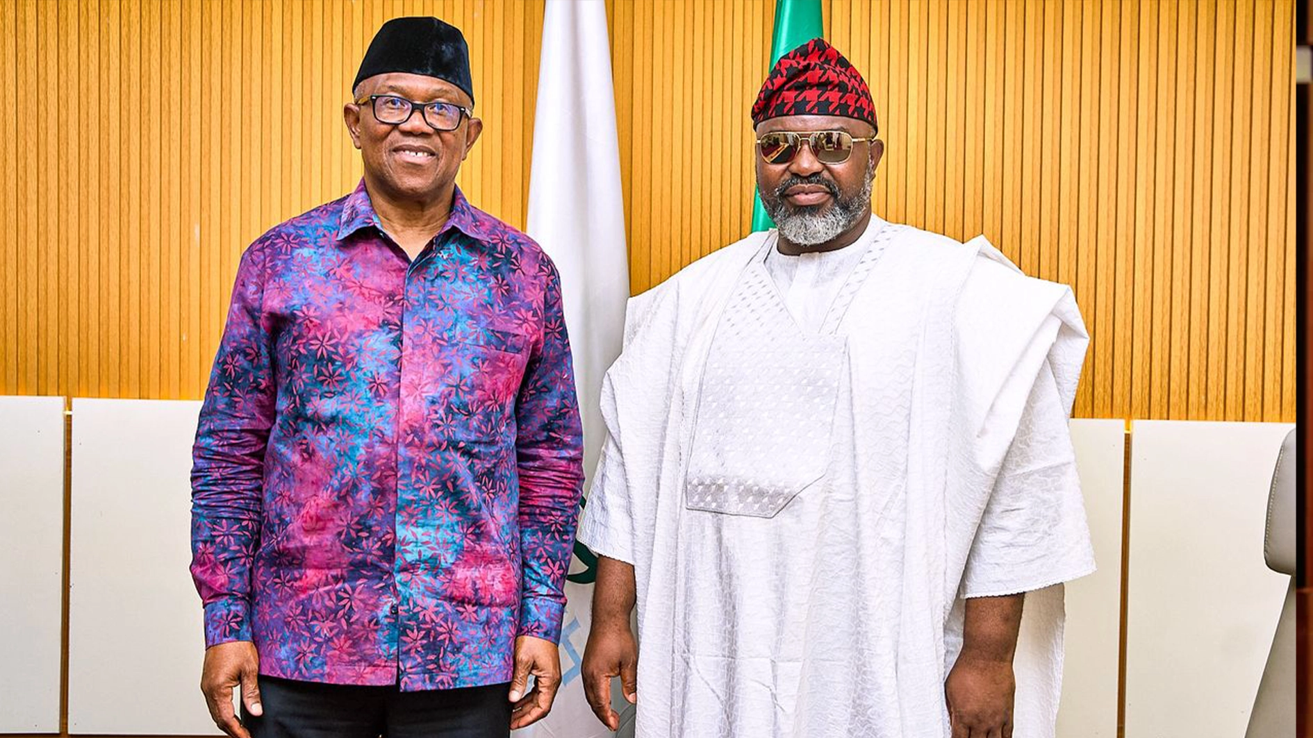 Peter Obi and Sheikh Ahmad Tijjani Umar